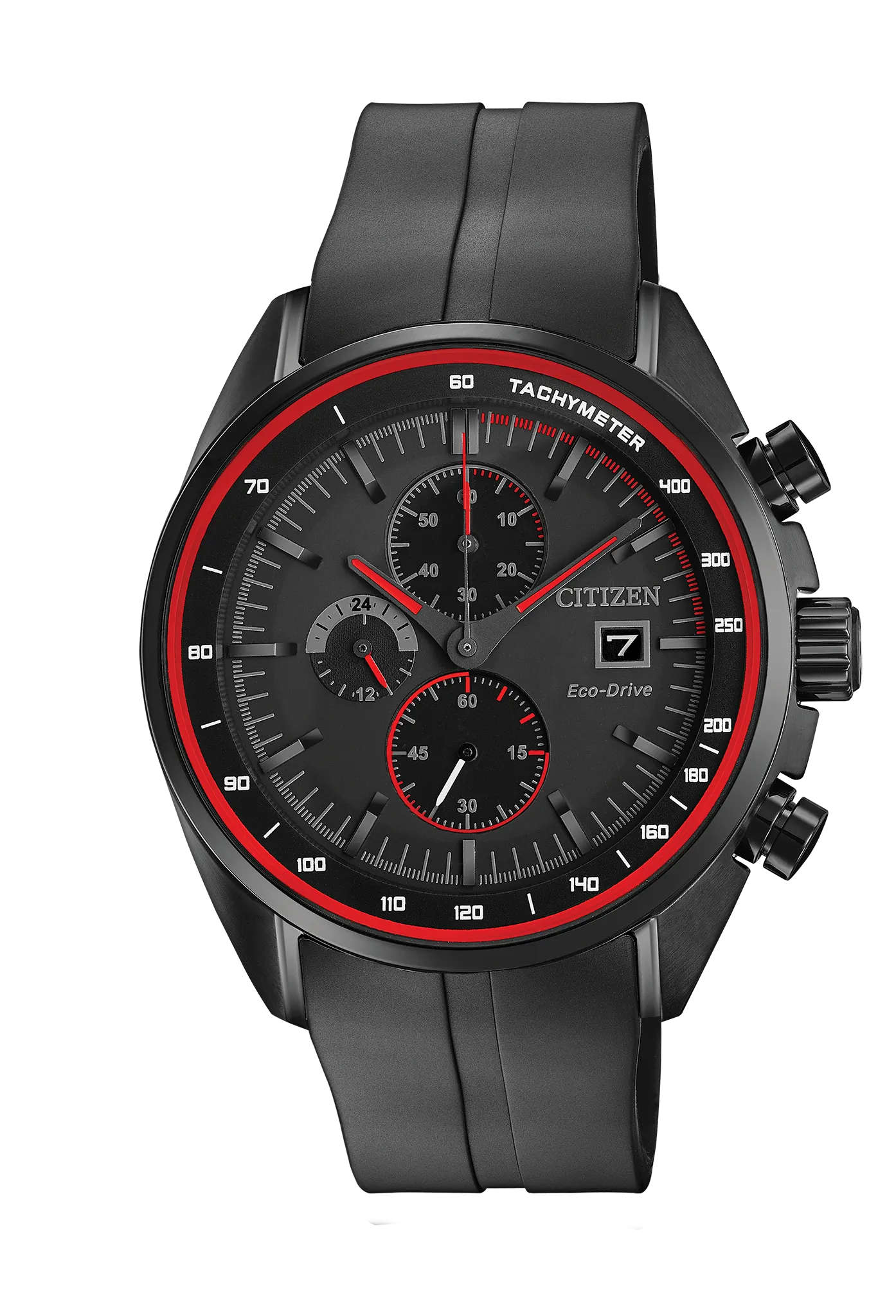Sport Casual Black Dial Polyurethane Strap CA0595-11F | CITIZEN